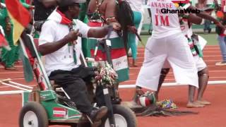 Funny dance moves at NDC campaign launch [upl. by Leuqcar934]