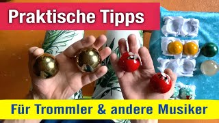 Praktische Tipps für Trommler amp andere Musiker 🌳 Heute QiGong Kugeln [upl. by Hgielime]