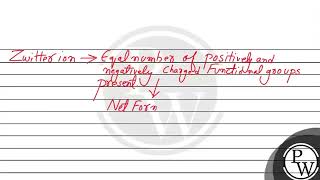 Draw the zwitter ion structure for sulphanilic acid [upl. by Estelle]