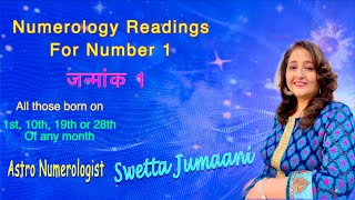 Numerology for No1 With Subtitles मूलांक 1 जन्मांक 1 Birth Date 1 [upl. by Nilatak]