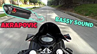 AKRAPOVIC PIPE Sound Test  Z200S 2020 Motorstar [upl. by Danzig]