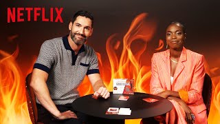 Tom Ellis and Sasheer Zamata Play Exploding Kittens  Netflix [upl. by Knepper]