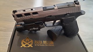 Sig Sauer P320 Wilson Combat Silver Airsoft GBB by Parabellum [upl. by Alexandros]