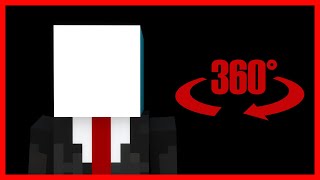 360° VR Video  Slenderman  Minecraft Animation [upl. by Esoryram24]