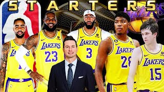 LIVE PRESS CONFERENCE JJ Redick REVEALS Starting Five And Lakers Plans For The Season [upl. by Acissej250]