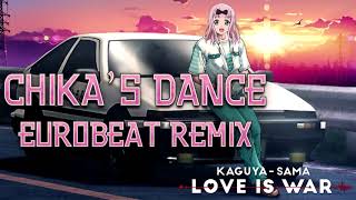 Chika Dance  Eurobeat Remix TV Size [upl. by Olathe]