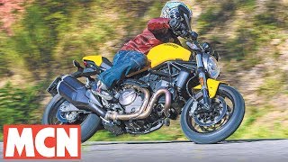 Ducati Monster 821  First Rides  Motorcyclenewscom [upl. by Pickett]