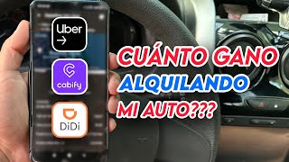 ⚫ Cuánto gane trabajando 8 horas con Uber e Indriver   2023 [upl. by Chery]