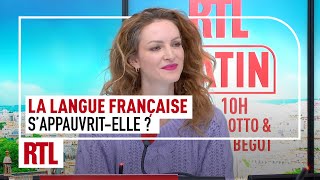 La langue française sappauvritelle  quotNon mon adage est  rien nest perduquot [upl. by Conlan]