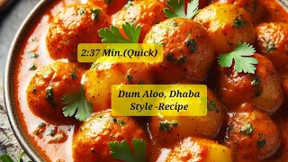 Dum Aloo The Dhaba Style Potato Dish You Need To Try [upl. by Finzer775]