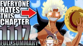 EVERYONE HATES THIS  One Piece Chapter 1117 Spoilers [upl. by Lebana822]