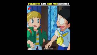 DORAEMON REAL MOM FACE REVEAL🤯 doremon shinchan trending viralshorts shorts short viral [upl. by Esikram]