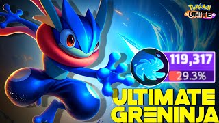 Shuriken Greninja becomes deadly with this emblem build 😲  Pokemon Unite [upl. by Rebel]