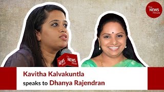 TRSs Kavitha Kalvakuntla in an exclusive interview with Dhanya Rajendran [upl. by Adrianna849]