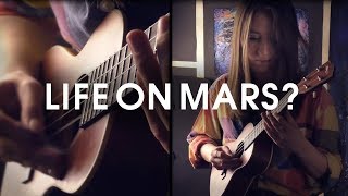 Life On Mars  David Bowie ukulele cover by Natalya Obukhova [upl. by Pillihpnhoj]