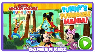 Mickey Mouse Funnys Funhouse Mania Mickey amp Friends Disney Junior Game For Kids [upl. by Llewoh]