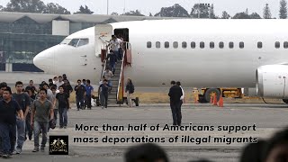 EyeOpening Survey Exposes Strong Support for Mass Deportation of Undocumented Immigrants [upl. by Annaeerb]