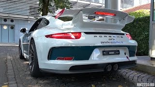 Porsche 991 GT3 Start Up Revs and Acceleration [upl. by Larrad]