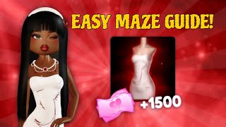 HOW To Get This SECRET DRESS In DRESS TO IMPRESS FULL MAZE WALKTHROUGH [upl. by Alessig]