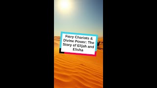 Fiery Chariots amp Divine Power The Story of Elijah and Elisha Saul shorts [upl. by Aivekal]