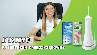 Jak myć przestrzenie międzyzębowe❓🧐 [upl. by Ayin]