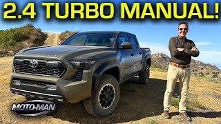 I drove the 2024 Toyota Tacoma MANUAL Off Road [upl. by Yaker]