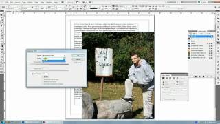 Photoshop amp InDesign Tutorial The Benefits and Uses of Clipping Paths amp Flowing Type [upl. by Annairoc]