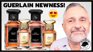 GUERLAIN LART amp LA MATIERE  Tobacco Honey Feve Gourmande Vanille Planifolia Iris Pallida Review [upl. by Bixby938]