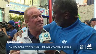 KSHB 41s Kevin Holmes catches up with Rex Hudler [upl. by Neel]