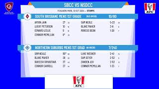 South Brisbane Mens 1st Grade v Northern Suburbs Mens 1st Grade [upl. by Ainivad]