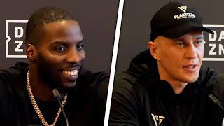 Lawrence Okolie vs Michal Cieslak FULL PRESS CONFERENCE feat Hearn Fowler  DAZN Boxing [upl. by Gluck]