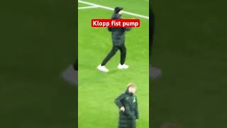 Klopp fist pump celebration [upl. by Skees]