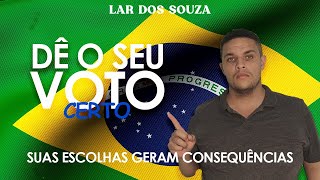 SUAS ESCOLHAS GERAM CONSEQUÊNCIAS eleições2024 igreja [upl. by Nedlog]