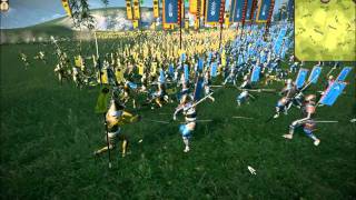 Shogun 2 Total War Custom Battle Hojo Matchlock 1680 Vs Oda 5520 [upl. by Jd236]