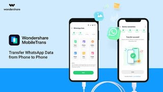 Wondershare MobileTrans ReviewOne Click Phone to Phone TransferWhatsAppViberiOSAndroidPC [upl. by Jeffie476]