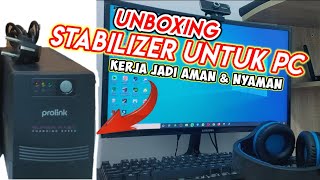 UPS prolink pro 700sfc unboxing  ups stabilizer for PC super fast charging line interactive series [upl. by Thisbe580]