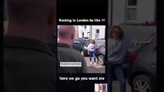 Renting apartment in London be like 😂 comedyshorts funny [upl. by Glogau]