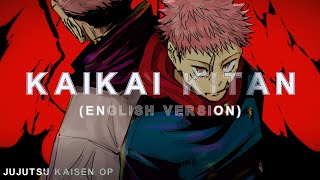 Kaikai Kitan English Cover「Jujutsu Kaisen OP 1」【Will Stetson】 [upl. by Anaujik273]