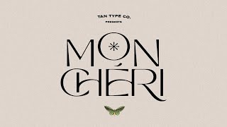 TAN MON CHERI Font Free Download [upl. by Oren]