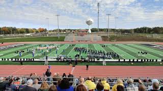 101224 Plainwell High School Band at Rockford Invitational  High Cam [upl. by Courcy]