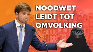 Verplicht een asielzoeker in je huis Van Meijeren FVD over nieuwe asielnoodwet [upl. by Sibylle643]