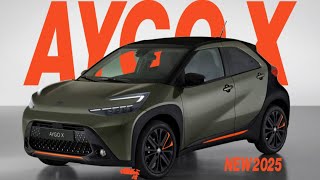 Toyota Aygo X 2025  The Ultimate Compact Crossover [upl. by Ekaj280]