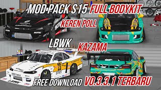 FR LEGENDS Mod Pack Full Update Bodykit❗️ Terbaru 2023 v0331❗️ [upl. by Nonac]