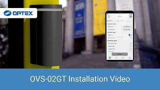 OPTEX OVS 02GT Installation Video [upl. by Ainoyek718]