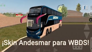 WBDS Argentina 2 • Andesmar • Marcopolo G8 • ¡Descarga gratis la skin [upl. by Dao]