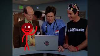 The Janitor From Scrubs Excitedly Says my Channel Name While on a Video Call [upl. by Niltyak]