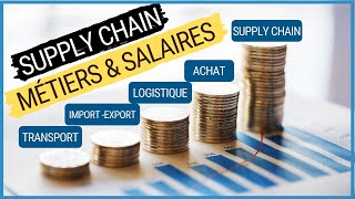 Tous les Salaires par Métier en Logistique Supply Chain Achat Transport amp Import Export [upl. by Cressi]