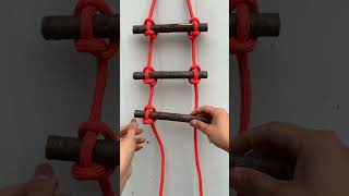 Practical rope knots for tying ladders handed down from ancient times Ropes Rope tying methods [upl. by Africah]