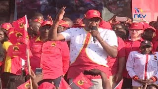 President Uhurus final campaign speech at Afraha Stadium Nakuru [upl. by Ashman]