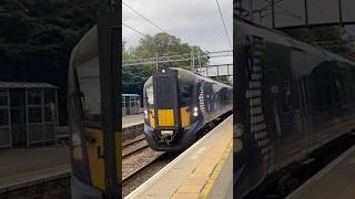 385s arriving at Bishopton 080924 trainspotteruk railway scotrail [upl. by Malinde]